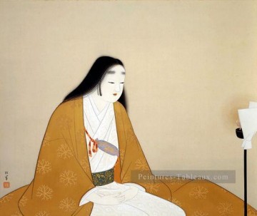  bij Peintre - Madame Kusunogi Masashige Uemura Shoen Bijin GA belles femmes